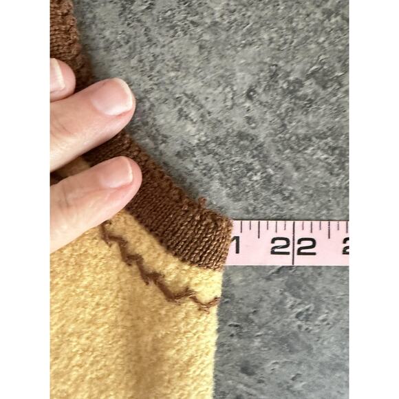 VTG Eagle's Eye Wool Sweater Vest Womens Large Embroidered Button Front Peruvian - Picture 9 of 11